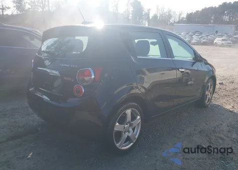 2015 Chevrolet Sonic Ltz Auto from USA, damaged, VIN 1G1JE6SB1F4104787